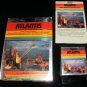 Atlantis - Atari 2600 - Complete CIB
