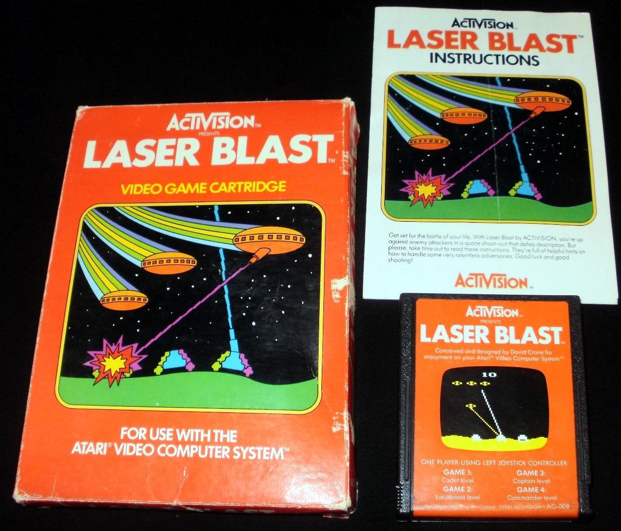 Laser Blast - Atari 2600 - Complete CIB