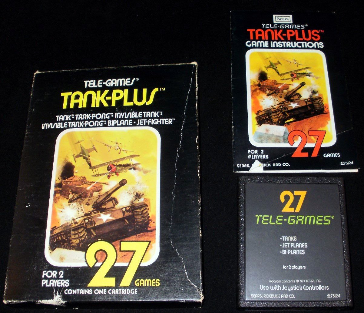 Tank-Plus - Atari 2600 - Complete CIB