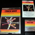 Trick Shot - Atari 2600 - Complete CIB - 1982 Text Label Version