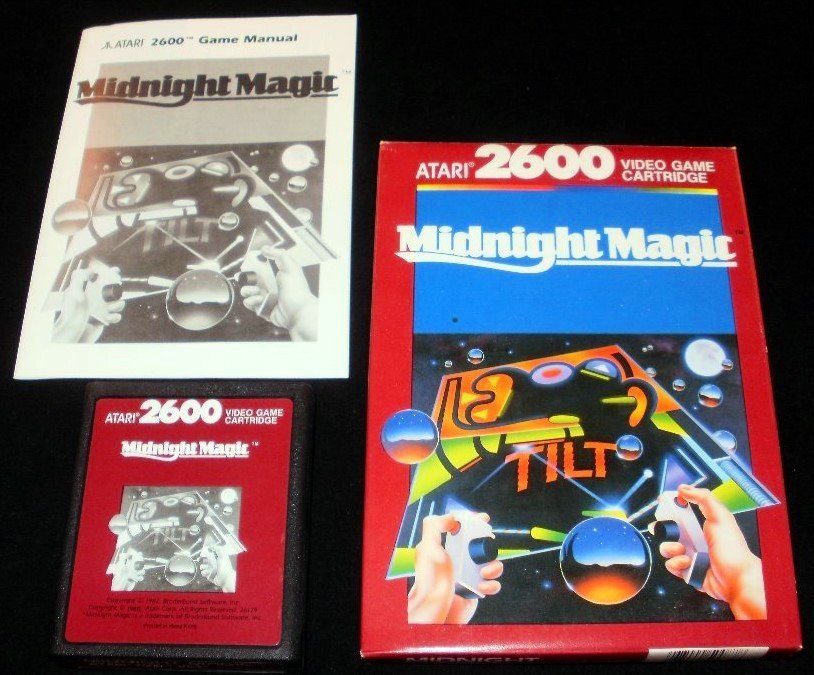 Midnight Magic - Atari 2600 - Complete CIB