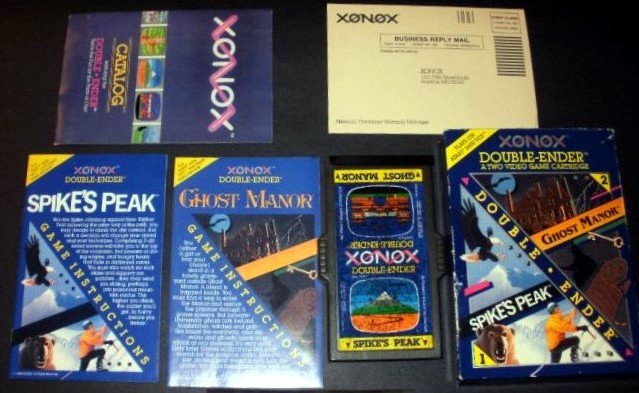 Ghost Manor Spike's Peak - Atari 2600 - Complete CIB - Rare