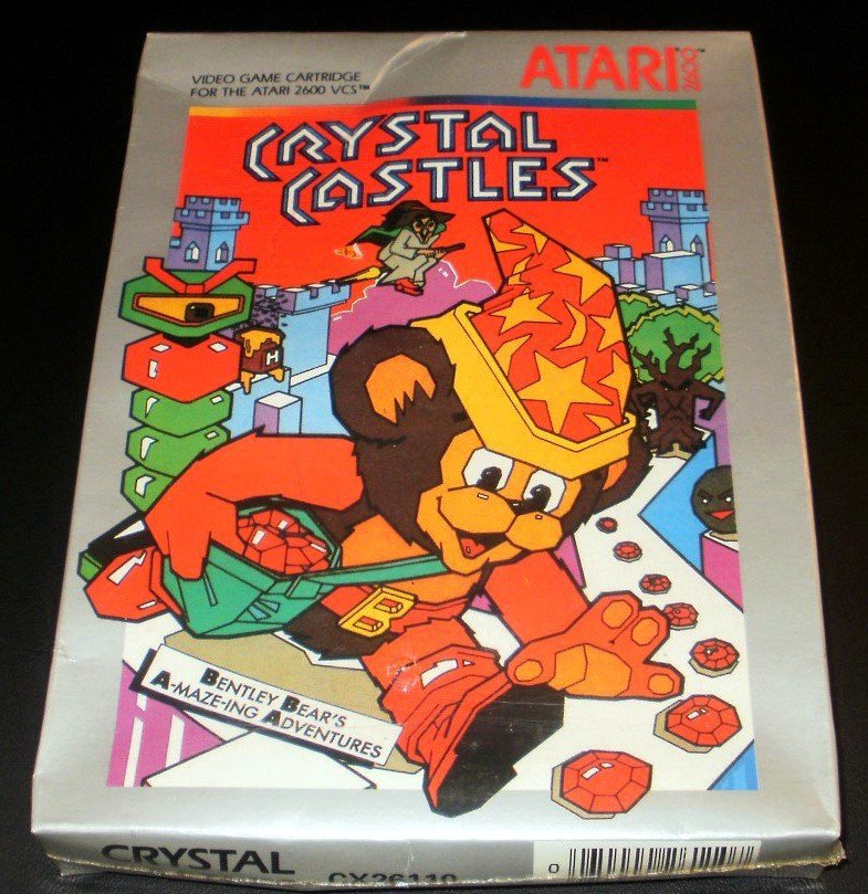 crystal castles game atari 2600