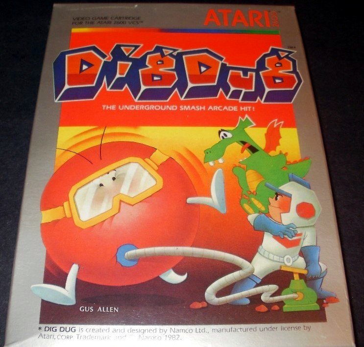 Dig Dug - Atari 2600 - New Factory Sealed
