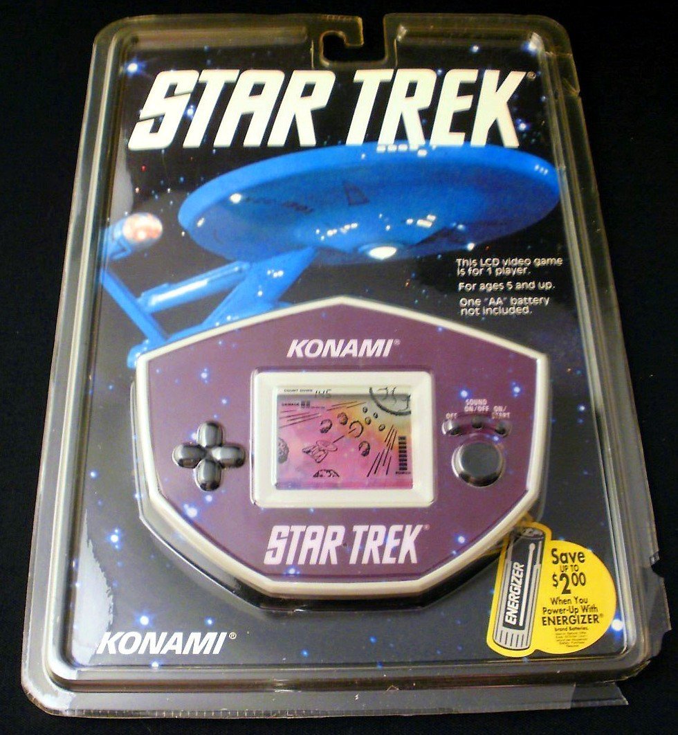 Star Trek - Vintage Handheld - Konami 1992 - Brand New