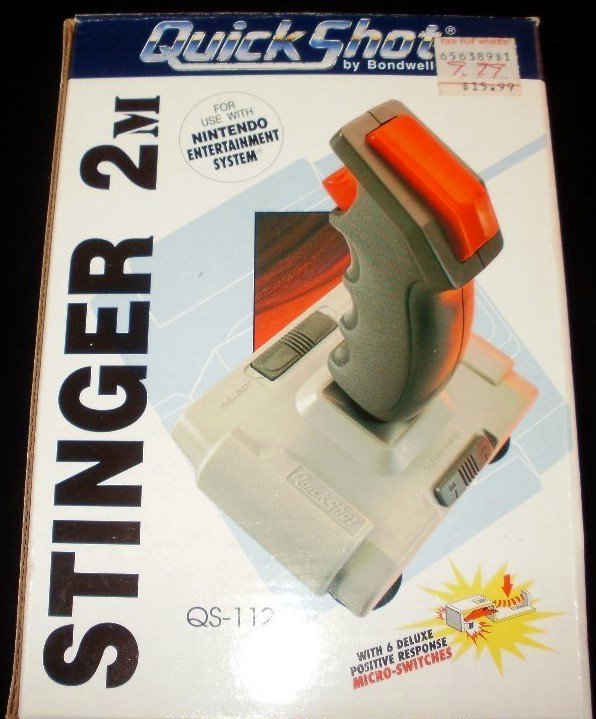 QuickShot Stinger 2M Joystick - Nintendo NES - New