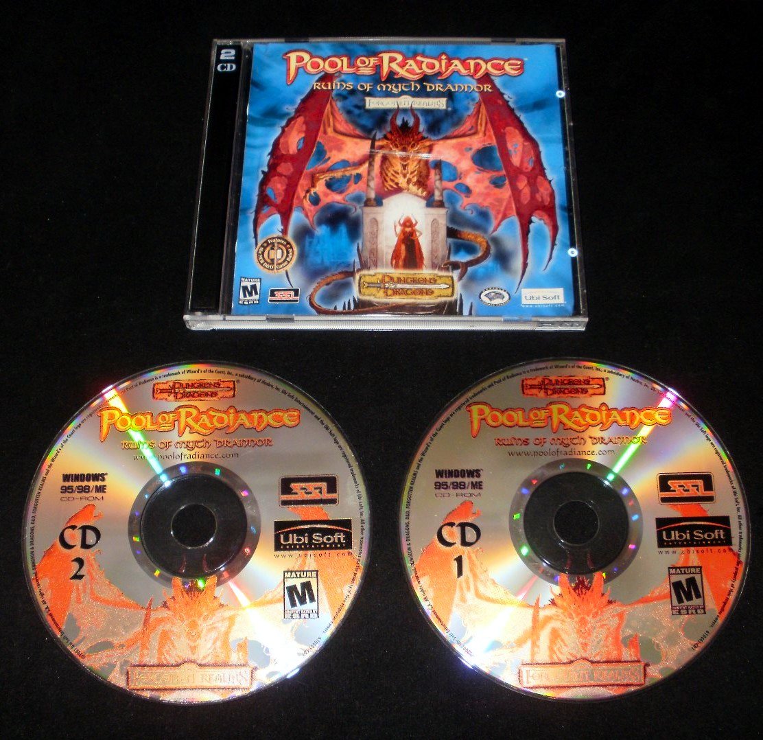 pool of radiance ruins of myth drannor cd 2