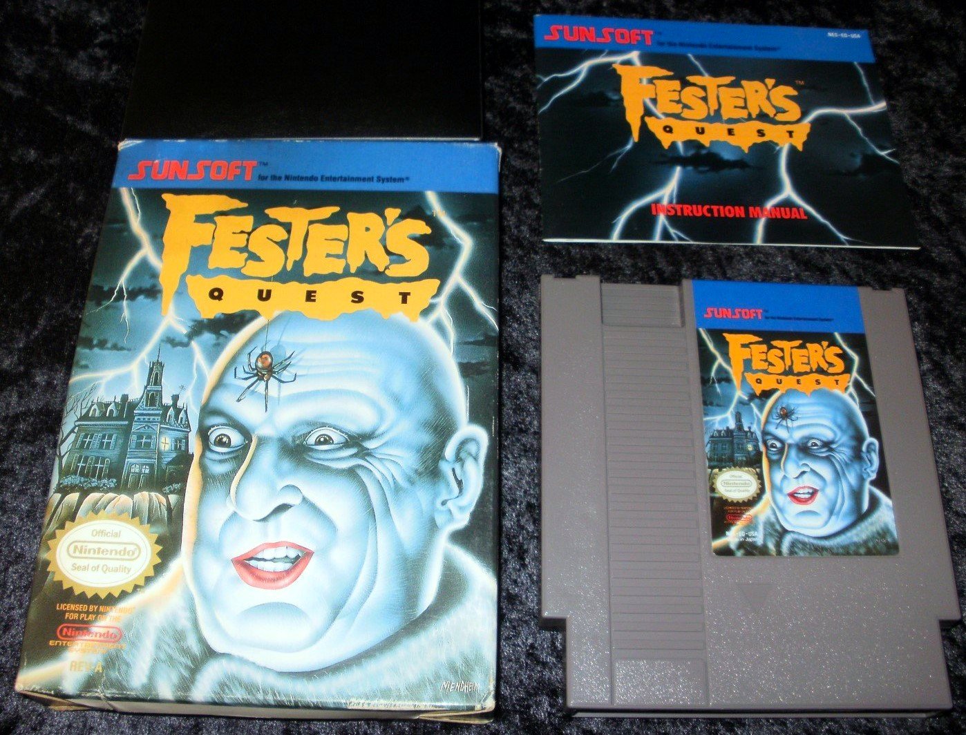Fester's Quest - Nintendo NES - Complete CIB