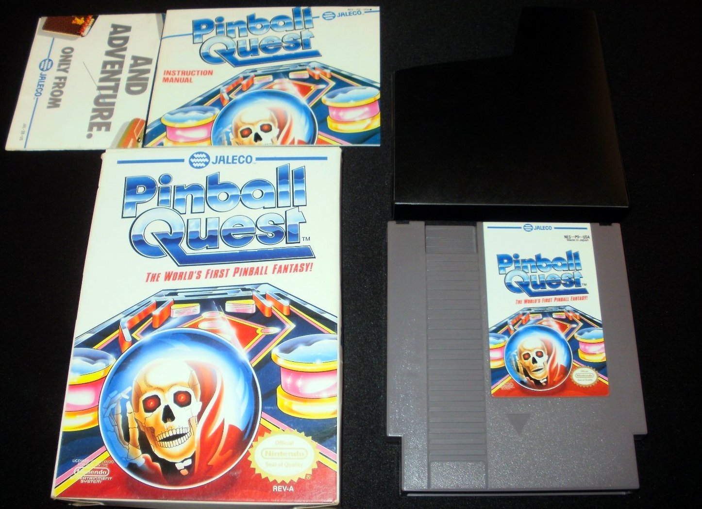 Pinball Quest - Nintendo NES - Complete CIB