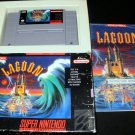 Lagoon - SNES Super Nintendo - Complete CIB