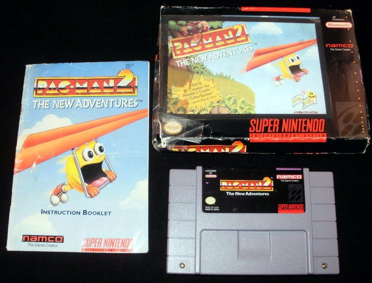 pacman 2 snes