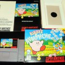 Kirby's Avalanche - SNES Super Nintendo - Complete CIB
