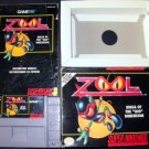 Zool - SNES Super Nintendo - Complete