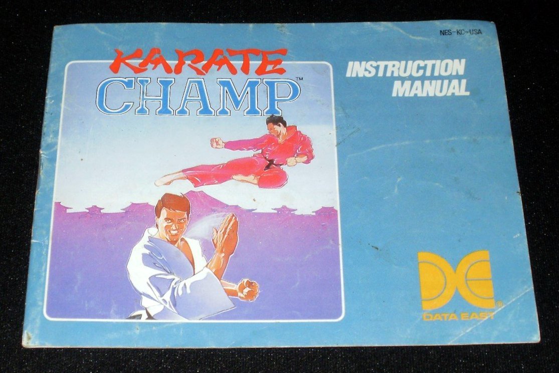 Karate Champ - Nintendo NES - Manual Only