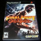 Final Fight Streetwise - Sony PS2 - Complete CIB