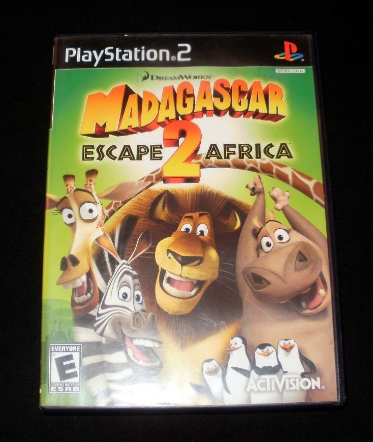 Madagascar Escape 2 Africa Sony Ps2 Complete Cib