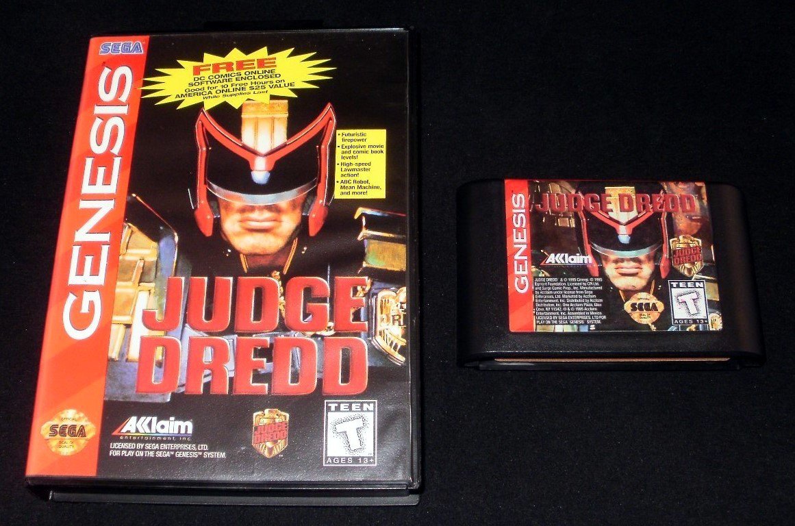 Judge dredd sega коды