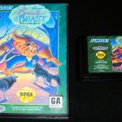 Beauty and the Beast Roar of the Beast - Sega Genesis - With Box