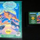 Beauty and the Beast Roar of the Beast - Sega Genesis - With Box