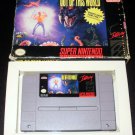 Out of This World - SNES Super Nintendo - With Box