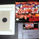 Super Street Fighter II - SNES Super Nintendo - With Box