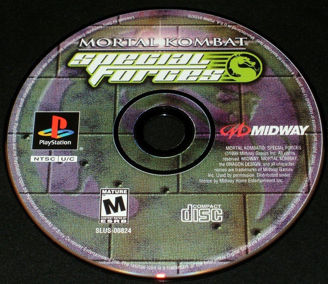 Mortal Kombat Special Forces - Sony PS1 - Disk only