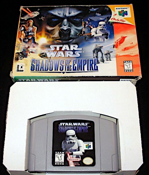 Star Wars Shadows of the Empire N64 Nintendo With Box