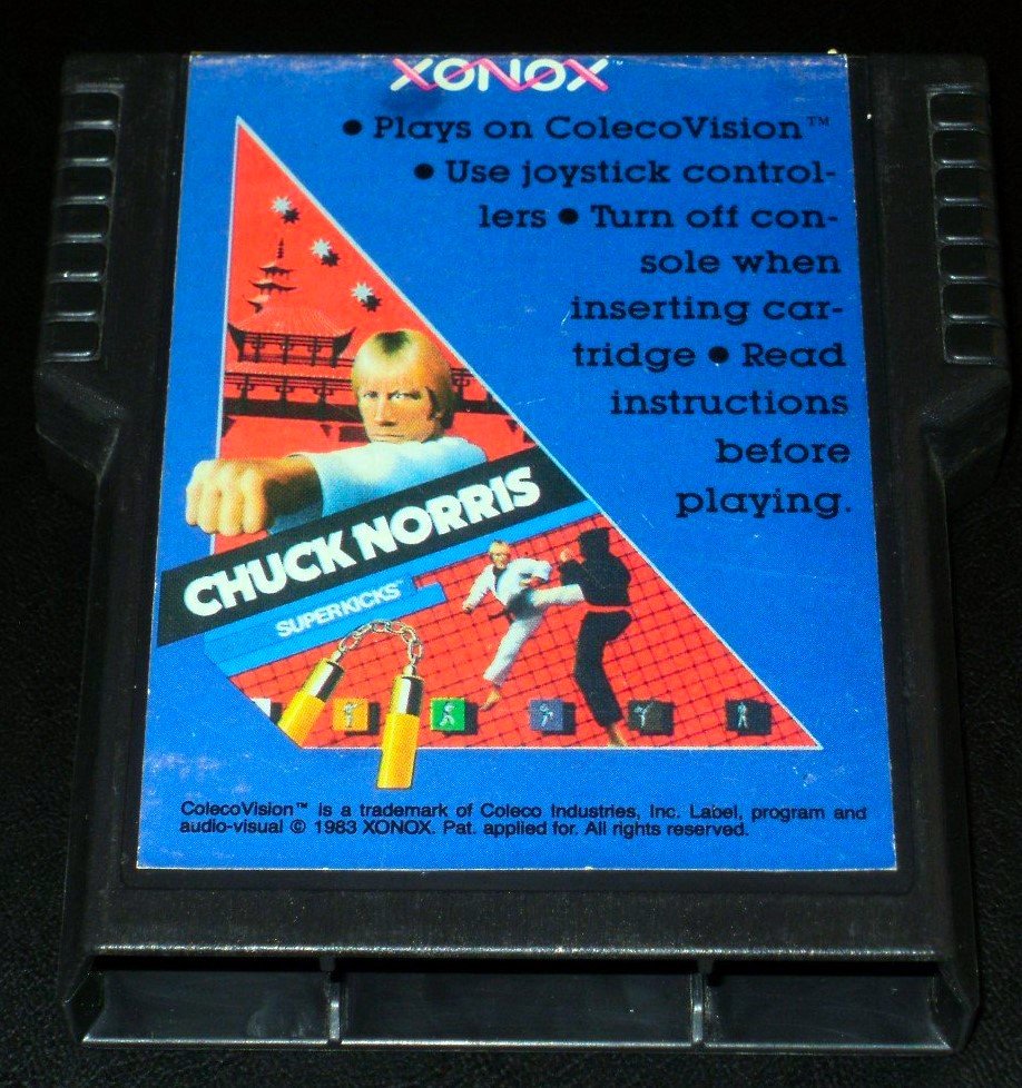 Chuck Norris Superkicks - Colecovision - Rare