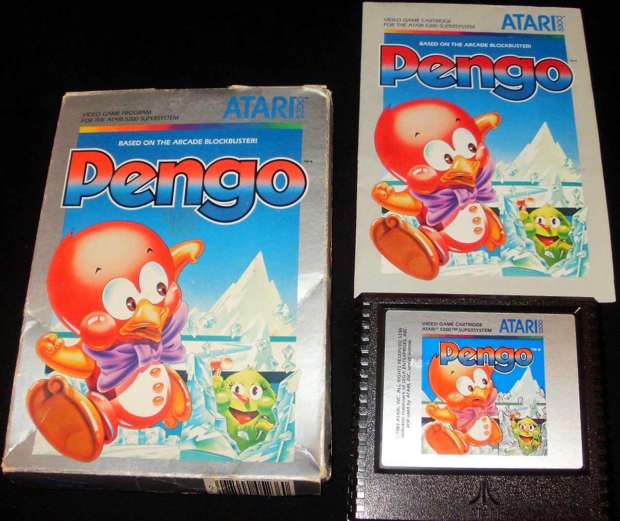 Pengo - Atari 5200 - Complete CIB