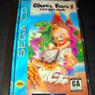 Chuck Rock II 2 Son of Chuck - Sega CD - Complete CIB