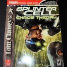 Tom Clancy's Splinter Cell Chaos Theory Prima Official Strategy Guide