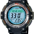 Casio COMPASS Thermometer Watch Cloth Band SGW-100B New