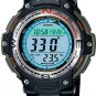 Casio COMPASS Thermometer Watch Cloth Band SGW-100B New
