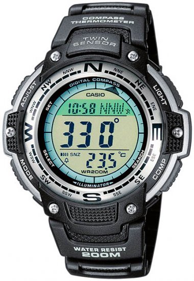 casio twin sensor compass calibration