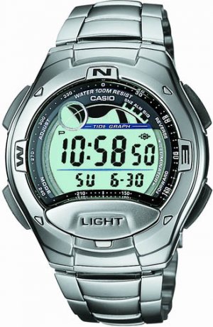 Casio Tide and Moon Phase Digital Sport Watch W753D-1