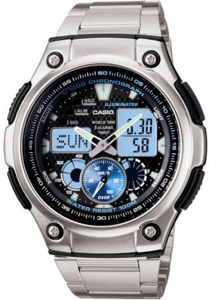 2009 Casio Multi Task Gear Ana Dig Watch AQ-190WD New