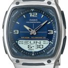 Casio Databank Duo World Time Watch Steel Band AW81D-2