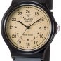 Casio Vintage Gold Color Analog Watch MQ24-9B NEW