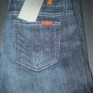 Seven For All Mankind RHINESTONE A POCKET Jeans 29 PINK