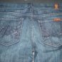 Seven For All Mankind RHINESTONE A POCKET Jeans 29 PINK