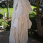 $1204.00 BCBG Beautiful Woven Silk Tiered Bridal Gown 4 NWT