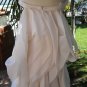 $1204.00 BCBG Beautiful Woven Silk Tiered Bridal Gown 4 NWT