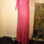 $400 BCBG FUCHSIA STRAPLESS CHIFFON GOWN S BCBG Outlet