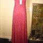 $400 BCBG FUCHSIA STRAPLESS CHIFFON GOWN S BCBG Outlet