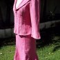 Beautiful Nanette Lepore Designer Career Skirt Jacket Suit with Lace Design Size 2