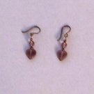 Transluscent Light Purple Earrings