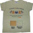 Women's Cut, Pistachio Green T-Shirt, Small Size