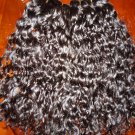 18 inch  CURLY Virgin REMY Hair Weft