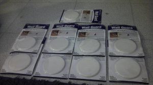 Quantity:9 Homax Wall Guards for Door Knobs 3 1/4"