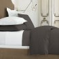 SHEET SET 100%EGYPTIAN COTTON QUEEN 1000 TC SATIN BLACK SOLID